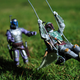 Illustration for article titled Boba and Jango Fett enjoy father-son bonding — with guns